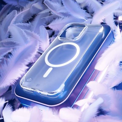4. 3mk Just20g MagCase für iPhone 16 Pro - transparent