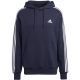8. Adidas Essentials French Terry 3-Streifen Hoodie M IC0436