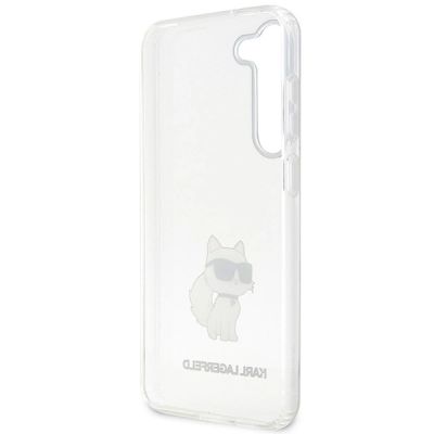 7. Karl Lagerfeld KLHCS23SHNCHTCT S23 S911 transparenter Hartschalenkoffer Ikonik Choupette