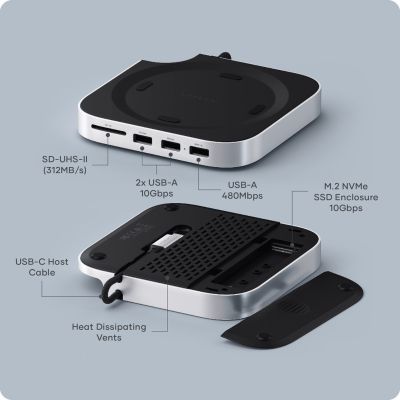 5. Satechi Cradle Hub für Mac Mini