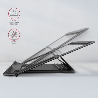3. Axagon STND-L Laptopständer Notebookständer Grau 40,6 cm (16")