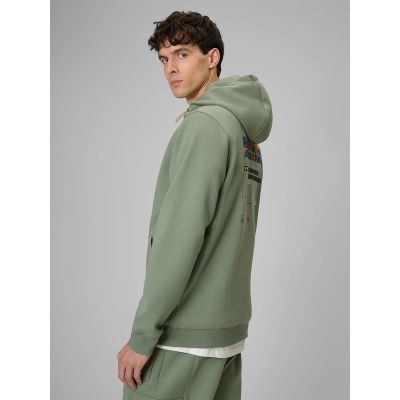4. Herren-Kapuzenpullover, regulär, Größe 4F 4FRSS26TSWSM2894-44S