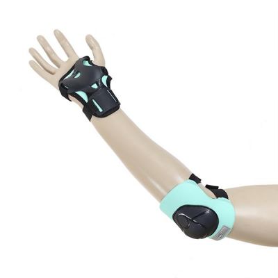 24. Nils Extreme Protektoren Set Schwarz und Mint H210 Größe S