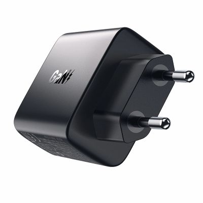 4. Acefast A57 PD 35W GaN-Ladegerät 2 x USB-A + USB-C mit 3 Anschlüssen – Schwarz