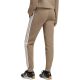 3. adidas Essentials 3-Streifen Fleece Slim Pants für Damen, Beige KF8317