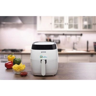 6. GORENJE Heißluftfritteuse, weiß