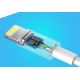 8. Ugreen US155 20728 USB-A / Lightning MFi 2,4A Kabel 1m - Weiß