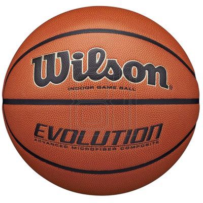 4. Wilson Evolution Indoor-Spielball für Basketball WTB0516XBEMEA 