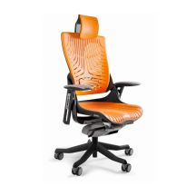 Wau 2 TPE-12 Elastomer-Bürostuhl Mango/Schwarz