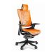 Wau 2 TPE-12 Elastomer-Bürostuhl Mango/Schwarz