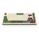 3. REDRAGON K681CGC-RGB-PRO Cyrus Tastatur USB + RF Wireless + Bluetooth Weiß, Grün