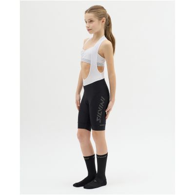 Kinder-Radshorts (mit Sitzpolster, mit Trägern) SILVINI Junior Bib Shorts SUELI BIB