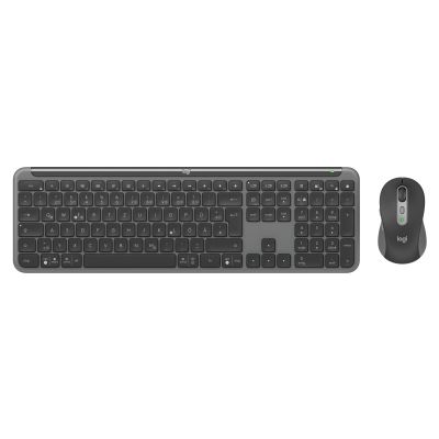 3. Logitech MK950 Signature Business Tastatur und Maus inklusive, Office RF Wireless + Bluetooth, QWERTZ, Deutsch, Graphit