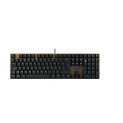 CHERRY KC 200 MX Universal-USB-Tastatur QWERTZ Deutsch Schwarz, Braun