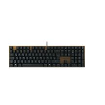 CHERRY KC 200 MX Universal-USB-Tastatur QWERTZ Deutsch Schwarz, Braun