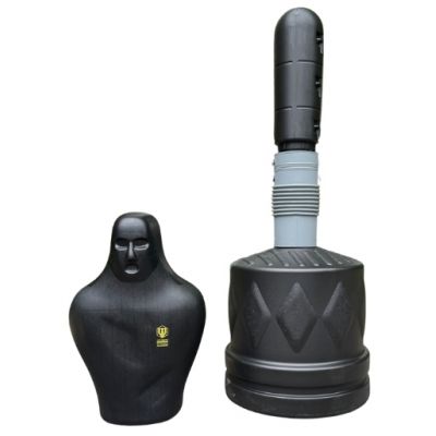 4. Freistehende verstellbare Schaufensterpuppe MASTERS BOX-MAN-1 schwarz