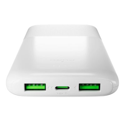 3. Powerbank Puro DAILY 10 PLUS 10000mAh 2x USBA / 1x USB-C 22,5W - weiß
