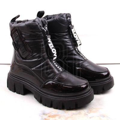 6. Filippo W PAW498A isolierte Schneestiefel mit Reißverschluss, schwarz