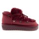 4. D.Franklin Damen Winter Schneestiefel, modisches Fellfutter, Burgund