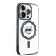 10. Karl Lagerfeld IML Choupette's Head MagSafe-Hülle für iPhone 15 Pro – transparent