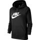 Nike Damen Essential Hoodie PO HBR Schwarz BV4126 010 XS
