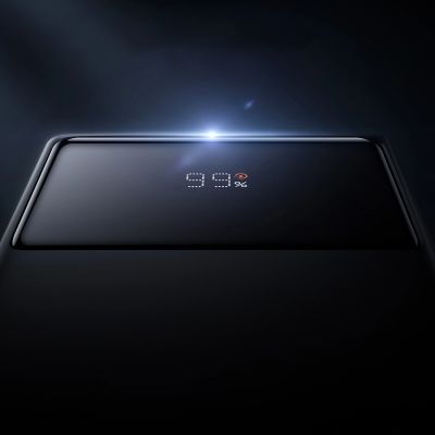 9. Baseus Star-Lord 10000mAh 22,5W Powerbank mit Digitalanzeige und 30cm USB-C 3A Kabel - Schwarz