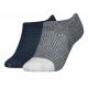 2. Tommy Hilfiger Damen Footie 2P RIB MOUL Socken 701222652002