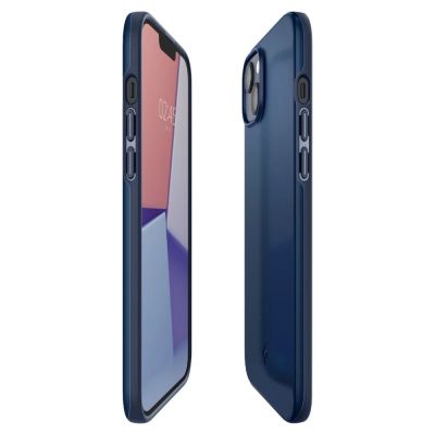7. Spigen Thin Fit Hülle für iPhone 14 Plus – Blau