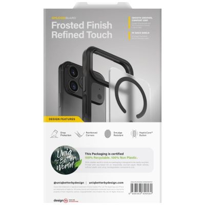 6. Uniq Veren Magclick Ladehülle für iPhone 18 Pro / 17 Pro – Weiß