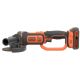 19. 18V BDBCG720N BLACK+DECKER Akku-Winkelschleifer
