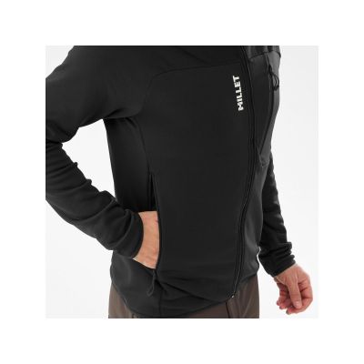 5. MILLET M SENECA FLEECE HOODIE schwarz
