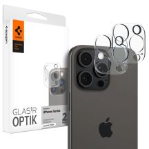Spigen Optik.tR Kameraschutz für iPhone 14 Pro / Pro Max / 15 Pro / Pro Max / 16 Pro / Pro Max - Transparent 2 Stk.