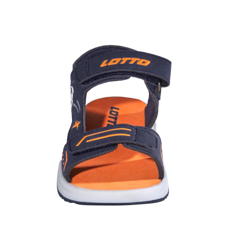 2. Lotto Estaca Kindersandalen, marineblau und orange, 2601480 5927