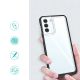 7. Klare 3in1 Hülle für Samsung Galaxy S23+ Silikonhülle mit Rahmen schwarz