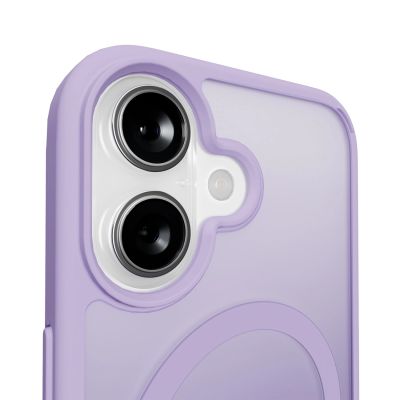 8. Puro Gradient TPU MagSafe-kompatible Hülle für iPhone 17 - Lila