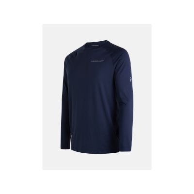 6. Peak Performance M Spirit Crew Thermoshirt Blau