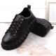 7. Big Star W INT1919 schwarze Plateauschuhe
