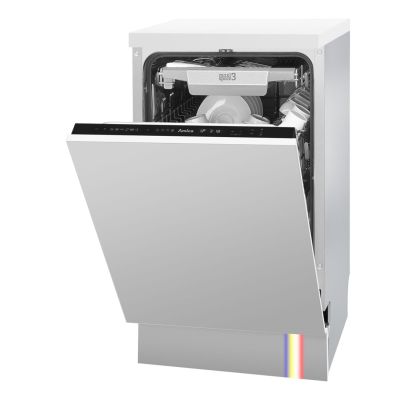 2. Einbaugeschirrspüler 45 cm AMICA DIM44C6EMONqH | Energieeffizienzklasse C | 10 Geschirrsets | SatelliteArm | OpenDry