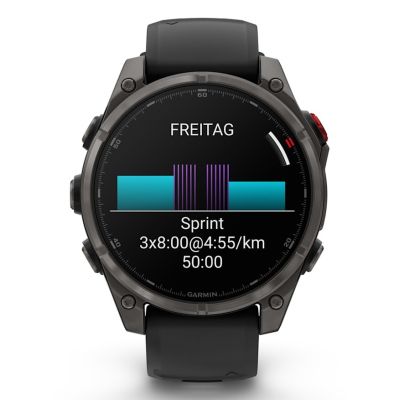 11. Garmin Fenix 8 PRO AMOLED 47mm Saphirglas/Titan Sportuhr