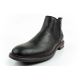 12. Wrangler Randy Herren Schuhe Chelsea Boots elegant modisch Slip-On Schwarz