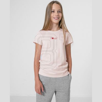 3. T-Shirt 4F Jr HJZ22-JTSD005 56S
