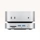 3. Orico MiniLink 9-in-1 Dockingstation mit M.2 SSD-Festplatteneinschub – Silber