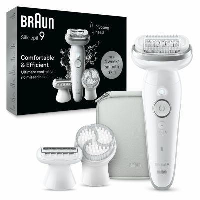 2. Braun Silk-épil 9 Epilierer 9-061 Silber/Weiß