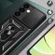 6. Hybrid Armor Camshield Panzerhülle für Samsung Galaxy S24+ mit Kameraabdeckung – Schwarz
