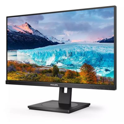 2. Philips S Line 243S1/00 Computermonitor 60,5 cm (23,8 Zoll) 1920 x 1080 Pixel Full HD LCD Schwarz