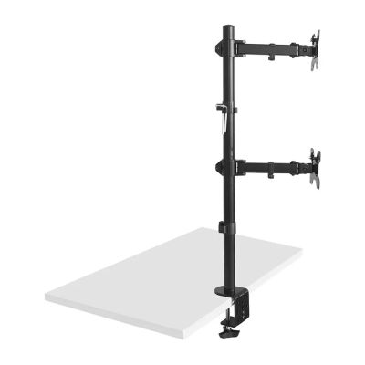 3. MACLEAN Monitorhalterung, max. VESA 100 x 100, 13–27", 9 kg, Doppelhalterung MC-967