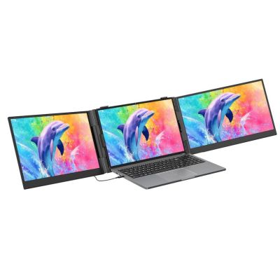 7. Blackview 15,3" Tragbarer Dual-Monitor DCM8 Pro