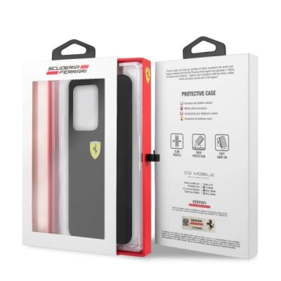 7. Ferrari Hardcase FESSIHCS69BK S20 Ultra G988 schwarz/schwarzes Silikon