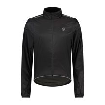 Rogelli ESSENTIAL Regenjacke schwarz XL