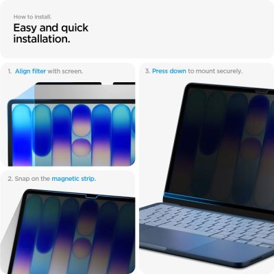 9. Spigen SafeView Blickschutzfolie für MacBook Neo 13" 2026
